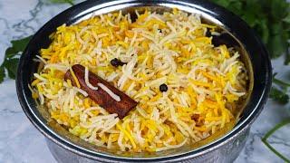 Khushbudar Plain Pulao / Simple Pulao / Tarka Rice / Multi Purpose Pulao Recipe Best With BBQ, Kebab