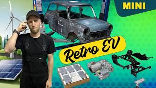 EV Conversion of a Classic Mini Cooper to Electric, and It’s Fantastic - ESP1