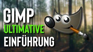 GIMP TUTORIAL FÜR ANFÄNGER: Ultimative Einführung zu GIMP 2021 | YOUTUBE THUMBNAIL ERSTELLEN - GIMP