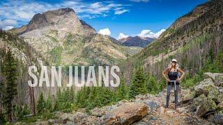 Backpacking The San Juan Mountains 4K | Weminuche Wilderness | Continental Divide Trail