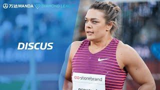 Sandra Perkovic beats Valarie Allman in women's discus in Oslo  - Wanda Diamond League 2022