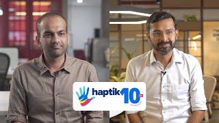 Celebrating a Decade of Haptik