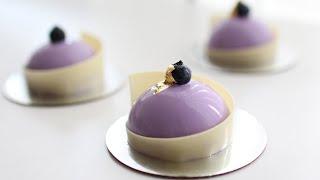 How to make Blueberry Mousse Cake 블루베리 무스 레시피 | Sunday Baking