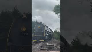 RBMN 2102 in Hometown PA! 5/24/25 #2102 #railroad #train #steamengine
