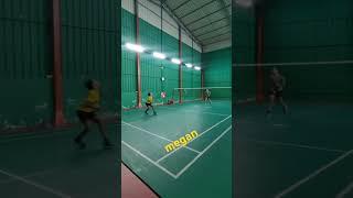 Megan s fast push and netkill#viralvideo#badminton#trending#shortvideo#bulutangkis#shortsfeed#new