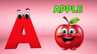 ABC phonics song for toddlers | a for apple | abc songs | nursery rhymes | alphabet song for toddler