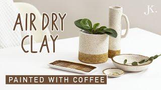 DIY - easy Air Dry Clay projects for Home Decor