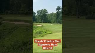 Signature Hole #13 #golftrips #golf Oneida Country Club