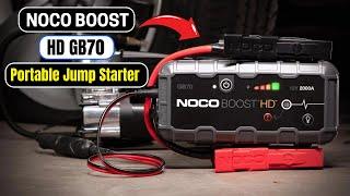 NOCO Boost HD GB70: Portable Jump Starter |