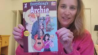 unboxing Archie Comics order