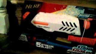 Fresh From Toy Fair!  NERF DART TAG QUICK 16, SUPER SOAKER SCATTERBLAST, AND VISION GEAR!