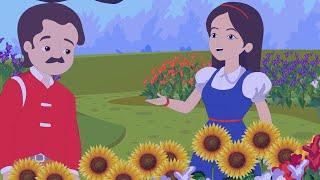 The Secret of the Sunflower Princess - English Story I Bedtime Story I Kids Stories I Animated Story