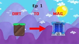 Dirt To Magplant I Growtopia Ep1