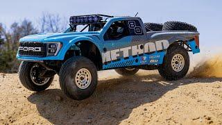 THE LOSI BAJA REY 2.0 TAKES ON THE CABAZON DESERT - METHOD RACE WHEELS - FORD RAPTOR R