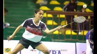 Amita Giri (NRB) vs Nangshal Tamang (IME) - Kathmandu Team Championship Corporate Badminton 2021