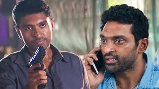 प्रभाकरन ने गुंडागिरी बंद करने को कहा | Vikram Prabhu | Sri Divya | Hindi Movie | Raid