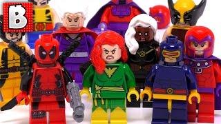 Every LEGO X-Men Minifigure Ever Made!!! Rare Phoenix Comic Con Minifig too!
