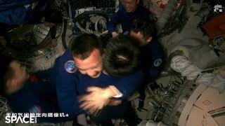 China's Shenzhou 19 crew enters Tiangong space station after docking