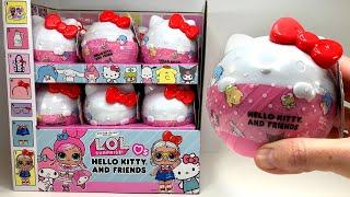 NEW!!! LOL Surprise Dolls loves HELLO KITTY & Friends  - FULL CASE unboxing