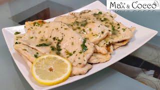 SCALOPPINE di TACCHINO al LIMONE