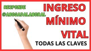 INGRESO MÍNIMO VITAL 2024   Todas Las Claves del IMV ️ ABOGADA LABORAL