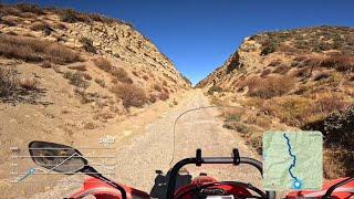 The Old Ridge Road Castaic to Gorman - Part1 up to the Normally Locked Gate