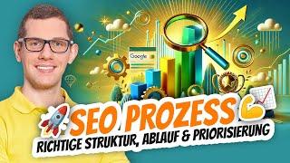 SEO Prozess erklärt   Richtige Struktur, Ablauf & Priorisierung  Top Platzierungen bei Goole & Co