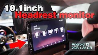 10.1 inch Android12 Car Headrest monitor With HDMI - Hisound