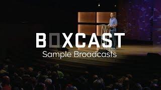 BoxCast Sample Church Broadcasts