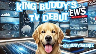 King Buddy’s TV Debut on Global News BC | Vlog Celebration with Blueberry Margaritas!