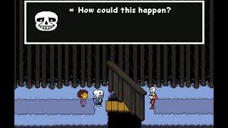 Undertale Papyrus blocks the way?