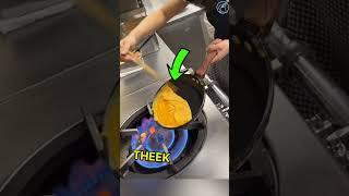 This newcomer showed the Head Chef Fastest way to make Omelette 🫡 #respect #shorts #ytshorts