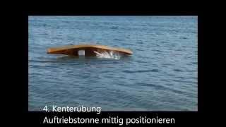 Kenterübungen Canadier Canoe Kanu