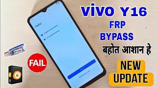 vivo y16 frp bypass new update 2024  || vivo y16 frp unlock umt fail || vivo y16 frp unlock fail