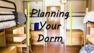 Planning Your Dorm and Moving In