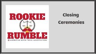 AMTA Rookie Rumble 2022 - Closing Ceremony