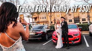 TAKING A SHELBY GT 350 TO MY HIGHSCHOOL DANCE