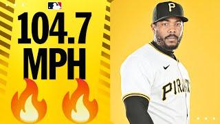 104.7 MPH!! Aroldis Chapman BRINGS THE HEAT against Manny Machado!