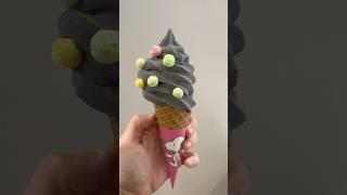 官心你的食衣住行育樂  2025年3月30日 台中 芝初 雪淋霜 黑芝麻牛奶 霜淇淋  香濃花生餅杯 7-ELEVEN ice cream 7-11 7-ELEVEN 濃郁 鹹香 綿密 尾韻 推薦