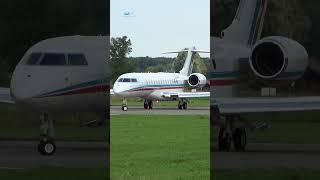 Powerful Take-Off: Bombardier Global 7500 from Bern, Switzerland