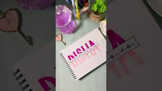 Name Lettering ideas️#lettering #calligraphy #shorts