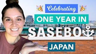 Celebrating One Year in Sasebo!