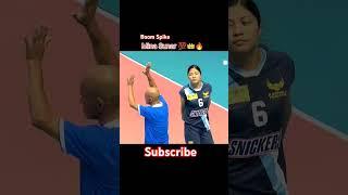 Mina Sunar ko Boom Spike Team Karnali #volleyball #shortvideo #viralvideo