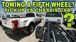 FIFTH WHEEL TOWING! Pickup vs Chassis Cab Trucks