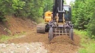 Multi-Function Excavator Attachment XHand - Road Building