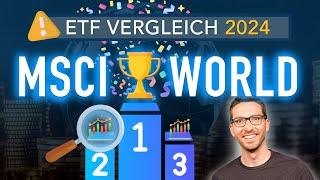 MSCI World ETF Vergleich 2024  Bester MSCI World ETF 2024 Sparplan