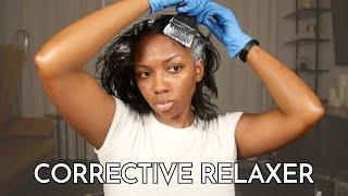 Corrective Relaxer | How I Correct Under Processed Hair | Niara Alexis