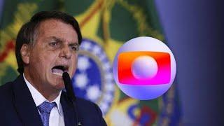 JAIR BOLSONARO FALA SOBRE MANCHETE DA REDE GLOBO E DETONA MORAES