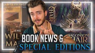 Will of the Many Deluxe Edition, New Witcher Book, Dragonbone Chair + More Book News!