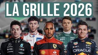 ON PRÉDIT LA GRILLE F1 2026 !